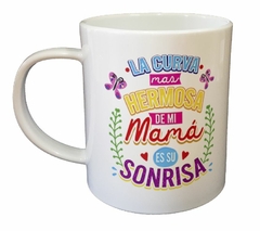 Taza La Curva Mas Hermosa De Mi Mama Es - comprar online