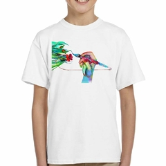 Remera Pincel Pintura Colores Art Flores en internet