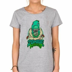 Remera Gorilla Zombie Verde