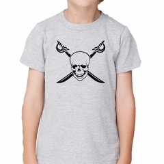 Remera Skull Calavera Espadas Vector - comprar online