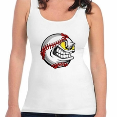 Musculosa Deportiva Pelota Beisbol Cara Pasion Deporte - comprar online