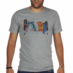 Remera Unicornio Durmiendo Tapado