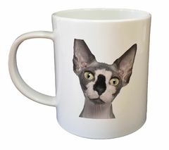 Taza Gato Sphynx Cara Curiosa - comprar online