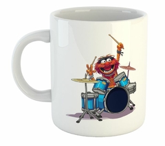 Taza Muppet Babies Bateria Music Dibujo Animad