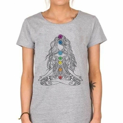 Remera Chakra Color Art Meditacion Energia - comprar online