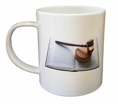 Taza Derecho Book Libro Abogado Leyes - comprar online