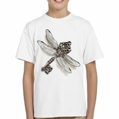 Imagen de Remera Key Dragonfly Diseño Dibujo Art Llave