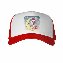 Gorra Unicornio Parado Sobre La Luna en internet