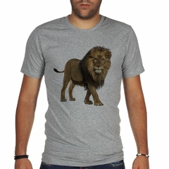 Remera Leon Lion Cuerpo Completo Rey