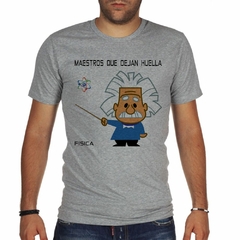 Remera Maestro De Fisica Huella Ainstein - comprar online