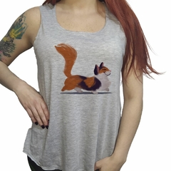 Musculosa Gato Munchkin Caminando Contento