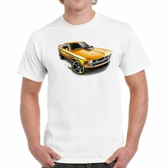 Remera Auto Naranja Carrera Coleccion - comprar online