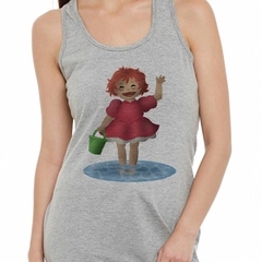 Musculosa Deportiva Drawing Ponyo Dibujo Animado Pelicula - comprar online