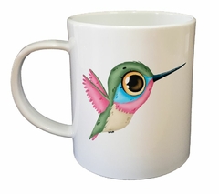 Taza Colibri Animal Ave Alas Colro Art Dibujo - comprar online