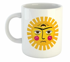 Taza Sol Brillante Cara Neutral