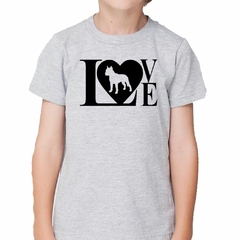 Remera Pitbull Love Corazon - TiendaCubik