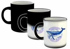 Taza Ballena Azul Oceano Circulo en internet