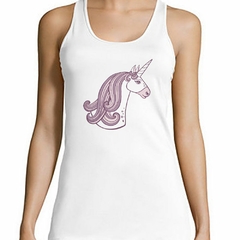 Musculosa Deportiva Unicornio De Perfil - comprar online