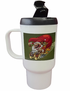 Jarro Termico Santa Claus Design Skulls