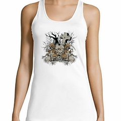 Musculosa Deportiva Welcome To The Dead Skulls Death Cemetery