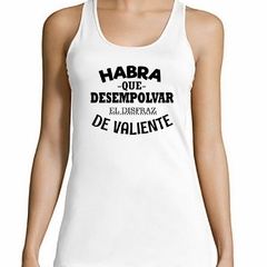 Musculosa Deportiva Habra Que Desenpolvar El Disfraz