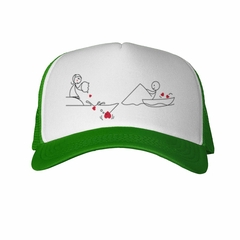 Gorra Hombre Pescando Corazones - TiendaCubik