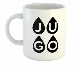 Taza Jugo Gotas Bebida Letras