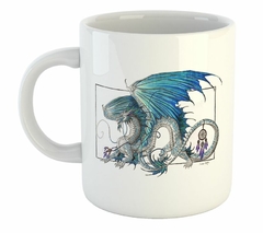 Taza Dragon Azul Atrapasue