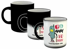 Taza Go Away No Touch en internet