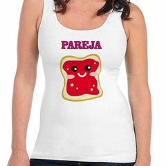 Musculosa Deportiva Pareja Perfecta Tostada M1 - comprar online