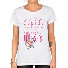 Remera Tal Vez Cupido Amor Corazon Love