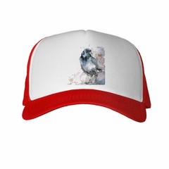 Gorra Cuervo Parado Dibujo Acuarela en internet