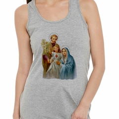 Musculosa Deportiva Dios Y Maria Con El Niño Jesus - comprar online