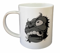 Taza Cara Fea Ugly Face Colmillos Y Cuernos - comprar online