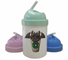 Cantimplora Chimuelo Dragon Cafe Verde Alas