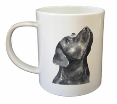 Taza Perro Labrador Chocolate Pintura - comprar online