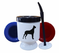 Mate Gran Danes Silueta Vector Dog