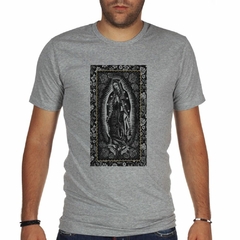 Remera Virgen De Guadalupe Gris Religion