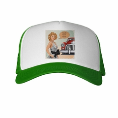 Gorra Mujer Con Auto De Fondo Instert Your Text - TiendaCubik