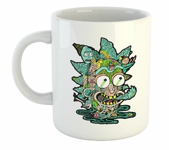 Taza Cara De Rick Y Morty Acid