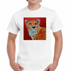 Remera Cheetah Pintura Dibujo Art en internet