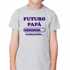 Remera Futuro Papa Cargando En Proceso - comprar online