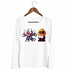 Remera Manga Larga Friday Night Esqueleto Calavera en internet