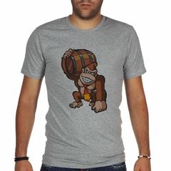 Remera Game Play Juego Mono Barril en internet