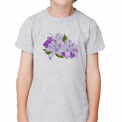 Remera Orquidea Flores Violeta - TiendaCubik