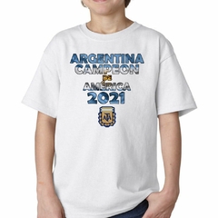 Remera Argentina Campeon De America Escudo Afa en internet