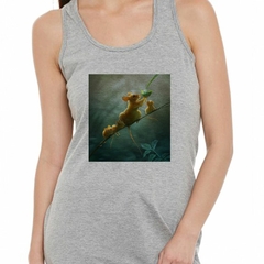 Musculosa Deportiva Raton Agua Rosio Planta Naturaleza Foto - comprar online