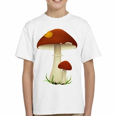 Remera Background Mushrooms Hongo en internet