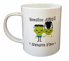 Taza Nuestro Amor Siempre Vivo Enamorados - comprar online