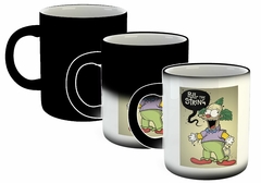 Taza Payaso Krusty Simpson Terror Tira Cuerda en internet